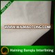 Interlining factory price Hot water soluble non woven Embroidery backing paper for lace